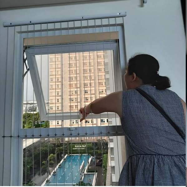 Lắp lưới an toàn cửa sổ trường mầm non ở Huyện Thường Tín